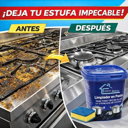 Pasta Limpiadora de Ollas, Estufas y Cocina