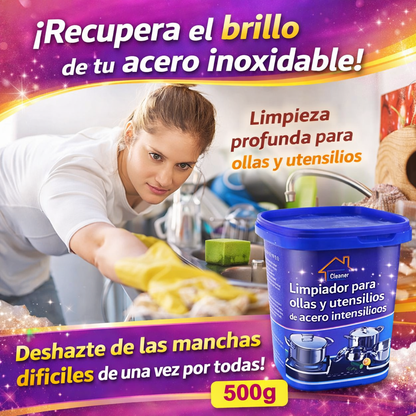 Pasta Limpiadora de Ollas, Estufas y Cocina
